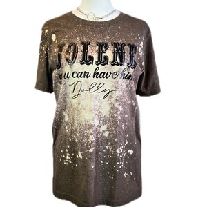 Hand Crafted Brown Graphic Tee